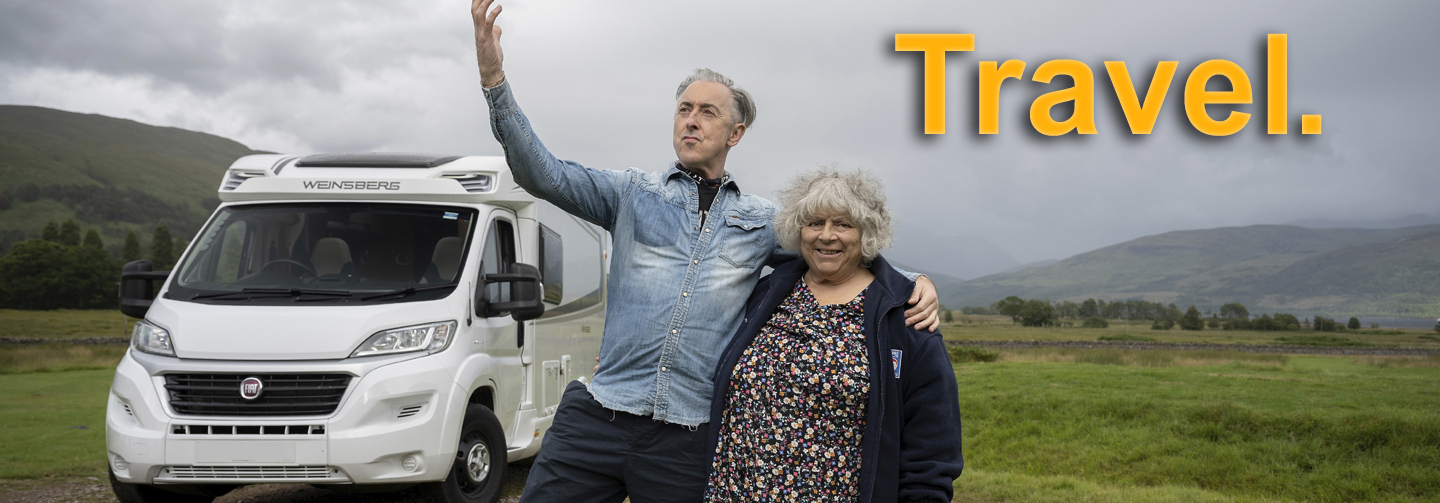 It's a roadtrip of a lifetime. Enjoy Miriam and Alan: Lost in Scotland